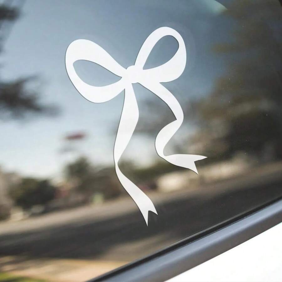 Car Accessories For Women - 1 adet yay araba çıkartması, araba