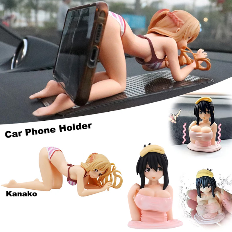 Car Accessories Bangkok - Anime Kız Araba Telefon Tutucu Gösterge