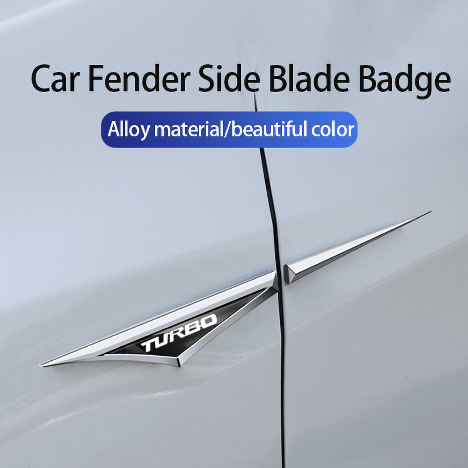 Car Accessories Logo - Yeni moda Turbo Logo araba Metal