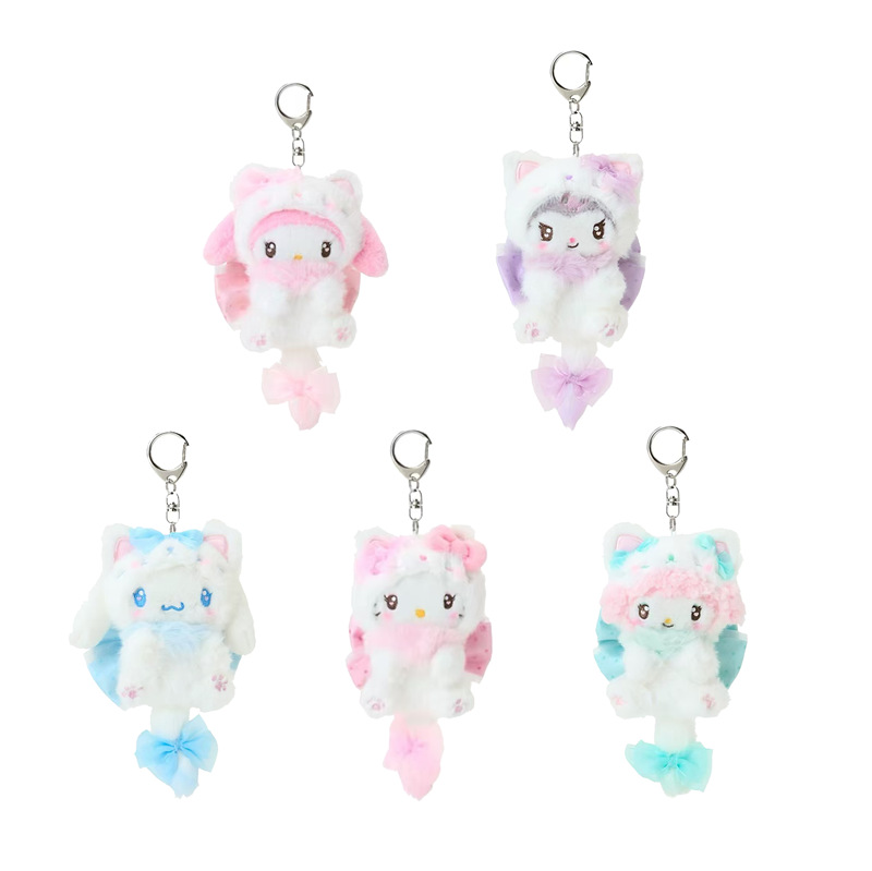 Car Accessories For Women - Hello Kitty Krem Kedi Fiyonklu Kostüm