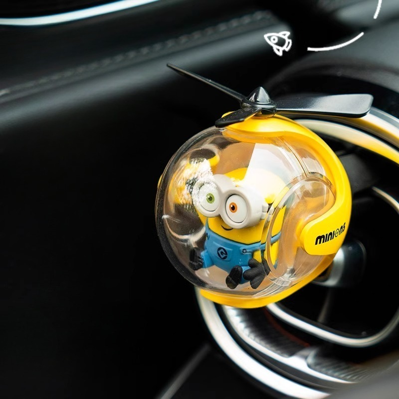 Car Accessories For Interior - Minyonlar Araba Kokusu, Sevimli Karikatür Araba