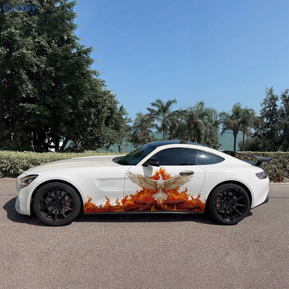 Car Accessories Phoenix - 2 adet Blazing Divine Phoenix Araba