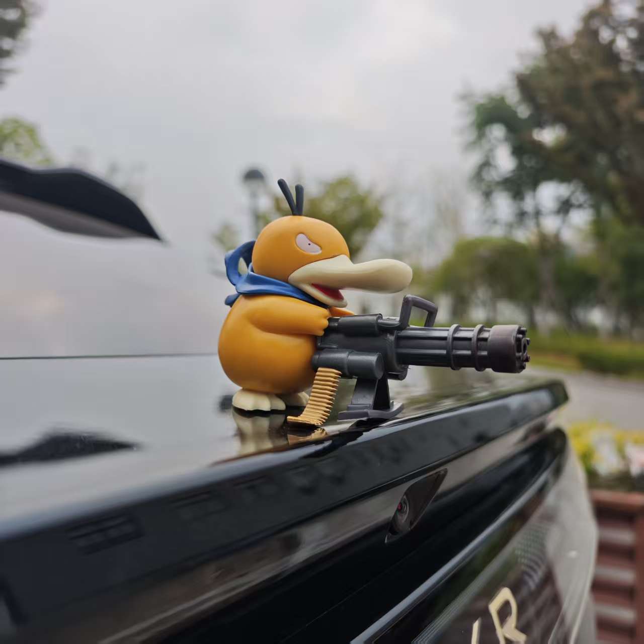 Car Accessories Walmart - Pokémon Psyduck Araba Kaputu Süsü, Araba