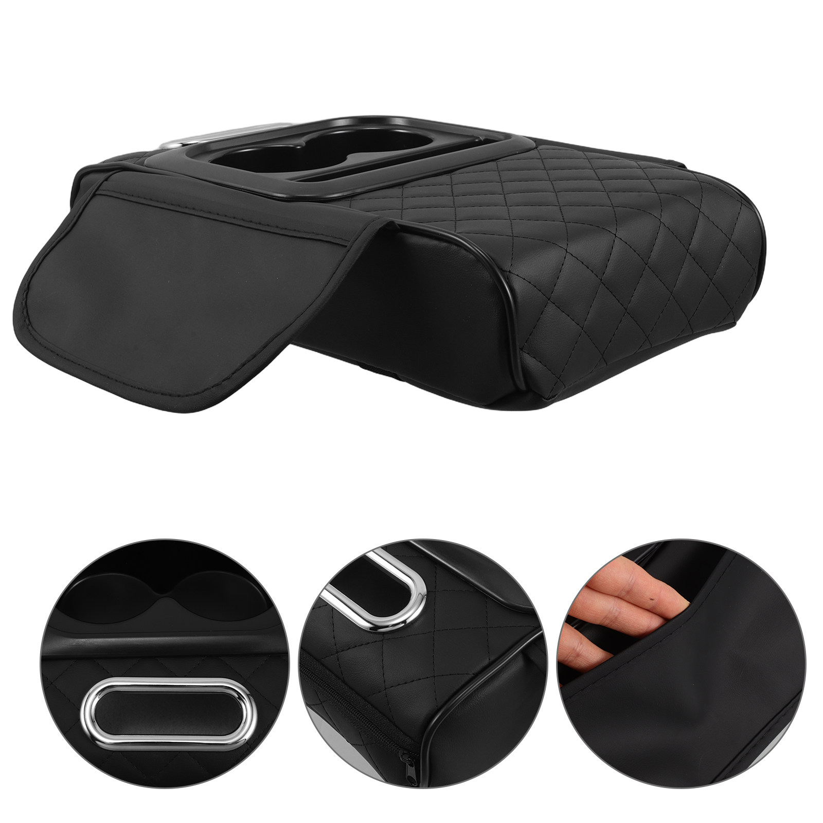 Car Accessories For Women - Orta Konsol İçin Bardaklıklı Araba Kol