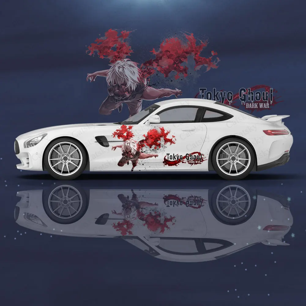 Car Accessories In Tokyo - Anime Tokyo Ghoul Özel Araba Sticker