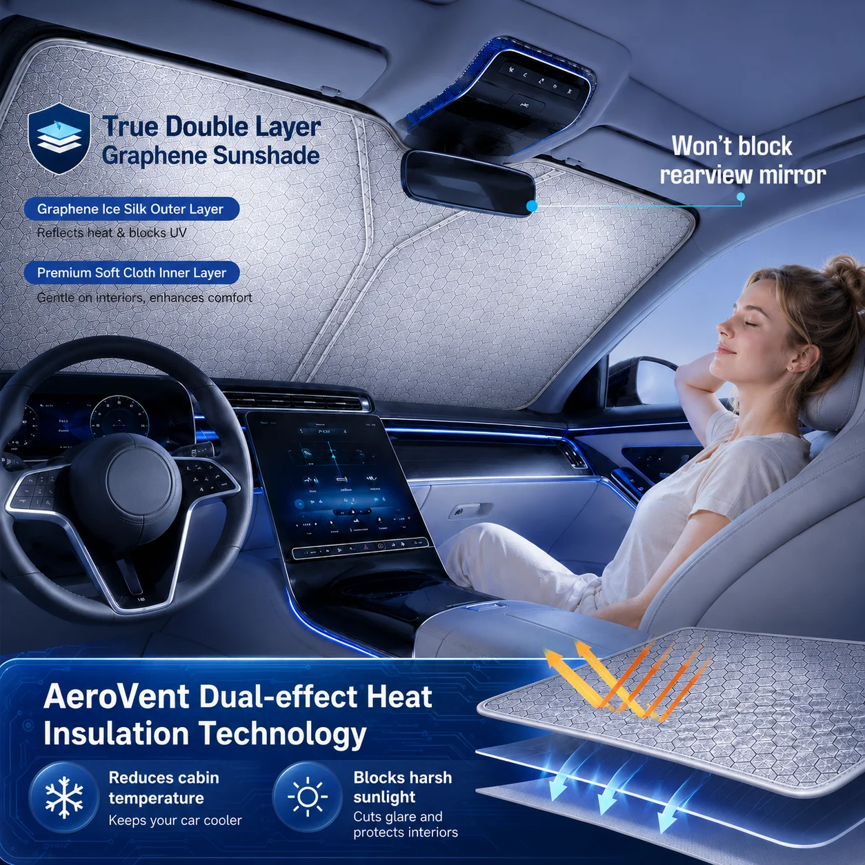 Tata Punch için Grafen Ön Cam  - Car Accessories Tata Punch incelemesi ve fiyatı