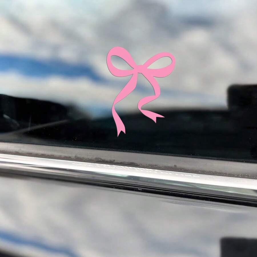 1 adet yay araba çıkartması, a - Car Accessories For Women incelemesi ve fiyatı