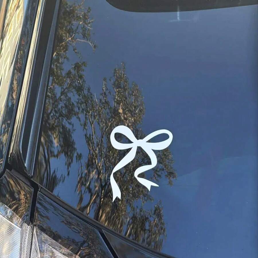 1 adet yay araba çıkartması, a - Car Accessories For Women incelemesi ve fiyatı