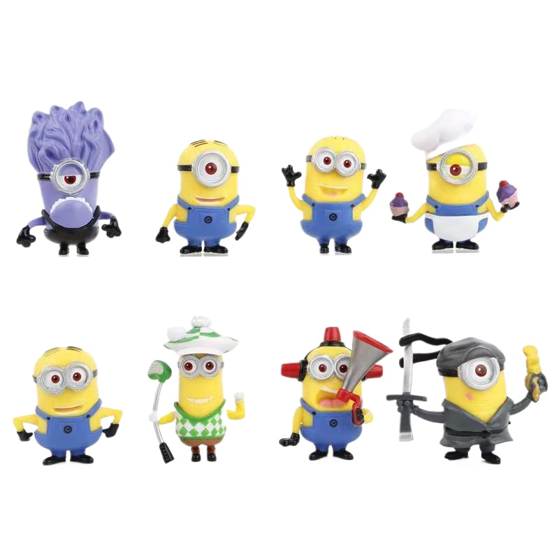 8 adet/1 takım 52TOYS Minionla - Car Accessories Walmart incelemesi ve fiyatı