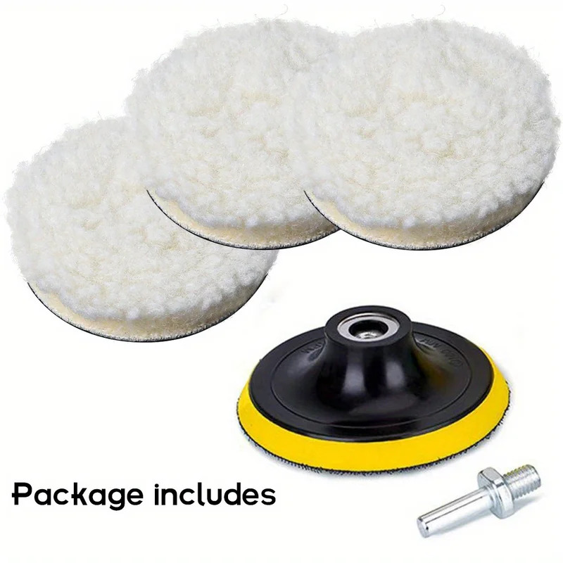 5 adet 7/6/5/4/3 inç araba par - Car Wax Polishing Pad incelemesi ve fiyatı