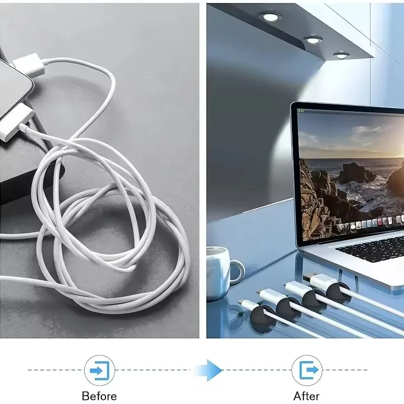 5/50 adet kablo klipsi sarıcı  - Car Cable Organizer incelemesi ve fiyatı