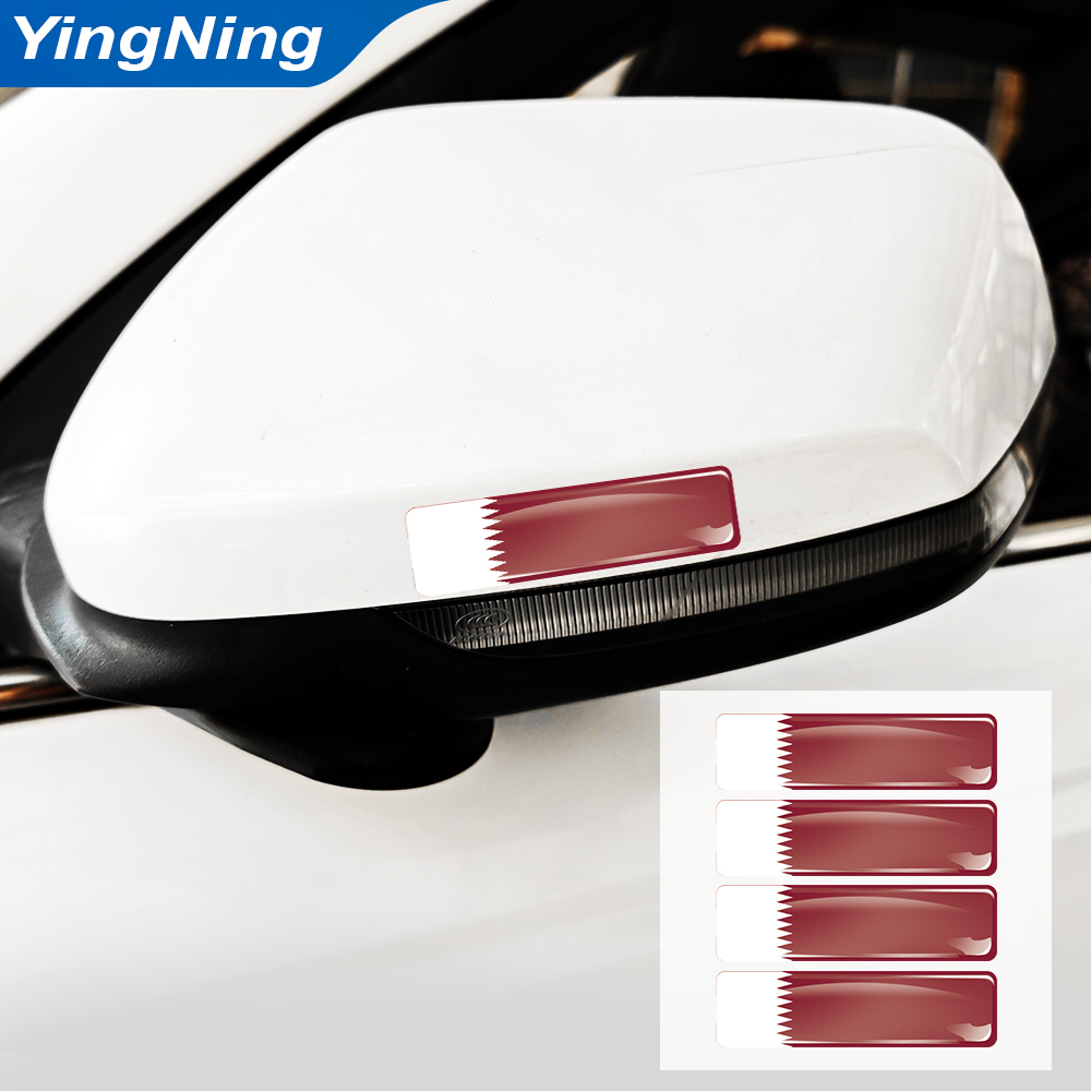 4 adet katar bayrağı etiket vi - Car Accessories Qatar incelemesi ve fiyatı