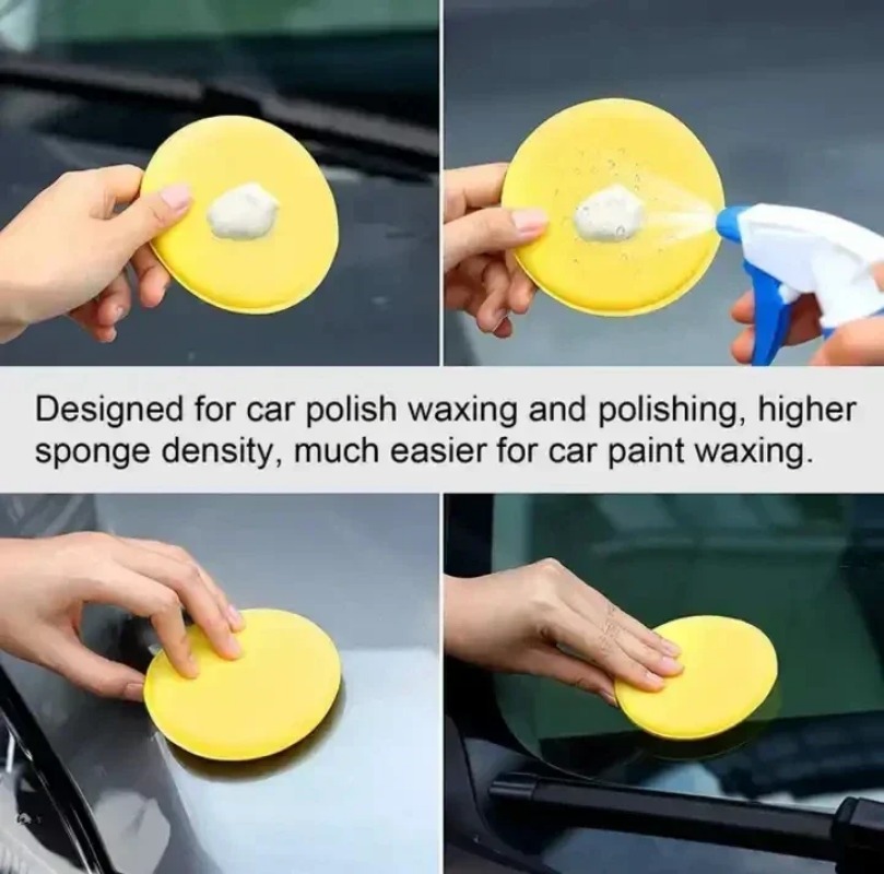 6 adet araba bakım köpük balmu - Car Wax Polishing Pad incelemesi ve fiyatı