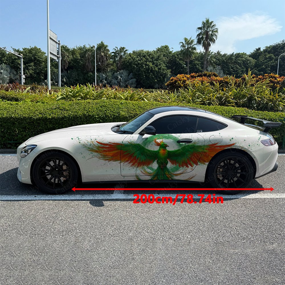 2 adet Yeşil ve Turuncu Tüylü  - Car Accessories Phoenix incelemesi ve fiyatı