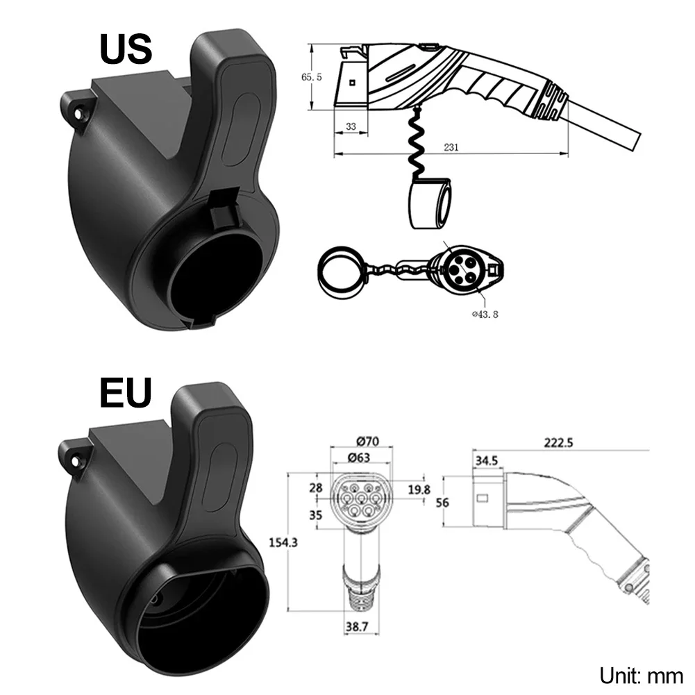 TESLA Nacs Tip 1 Tip 2 GB/T Ar - Car Cable Organizer incelemesi ve fiyatı