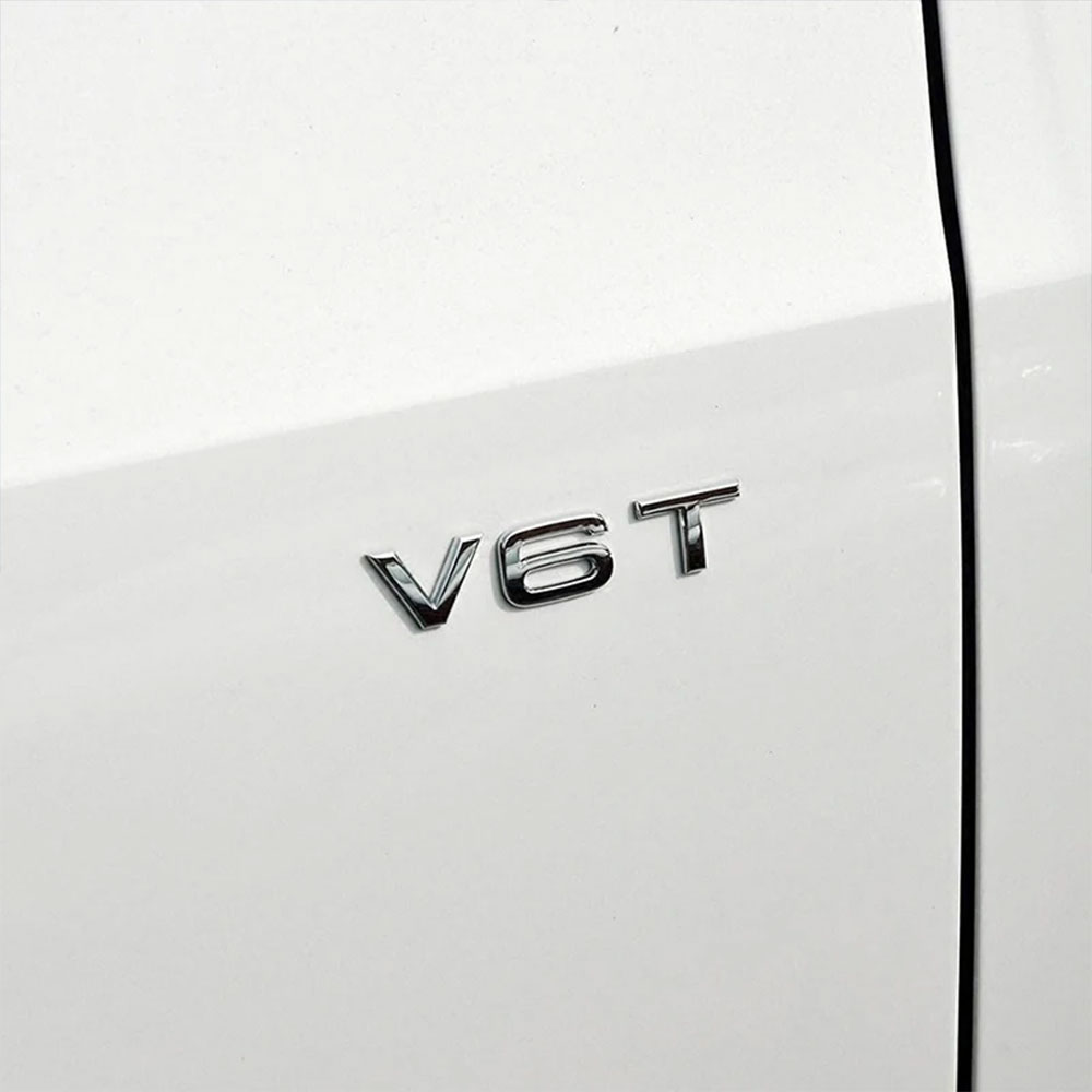 3D ABS Krom Siyah Logo V6T V8T - Car Accessories Logo incelemesi ve fiyatı