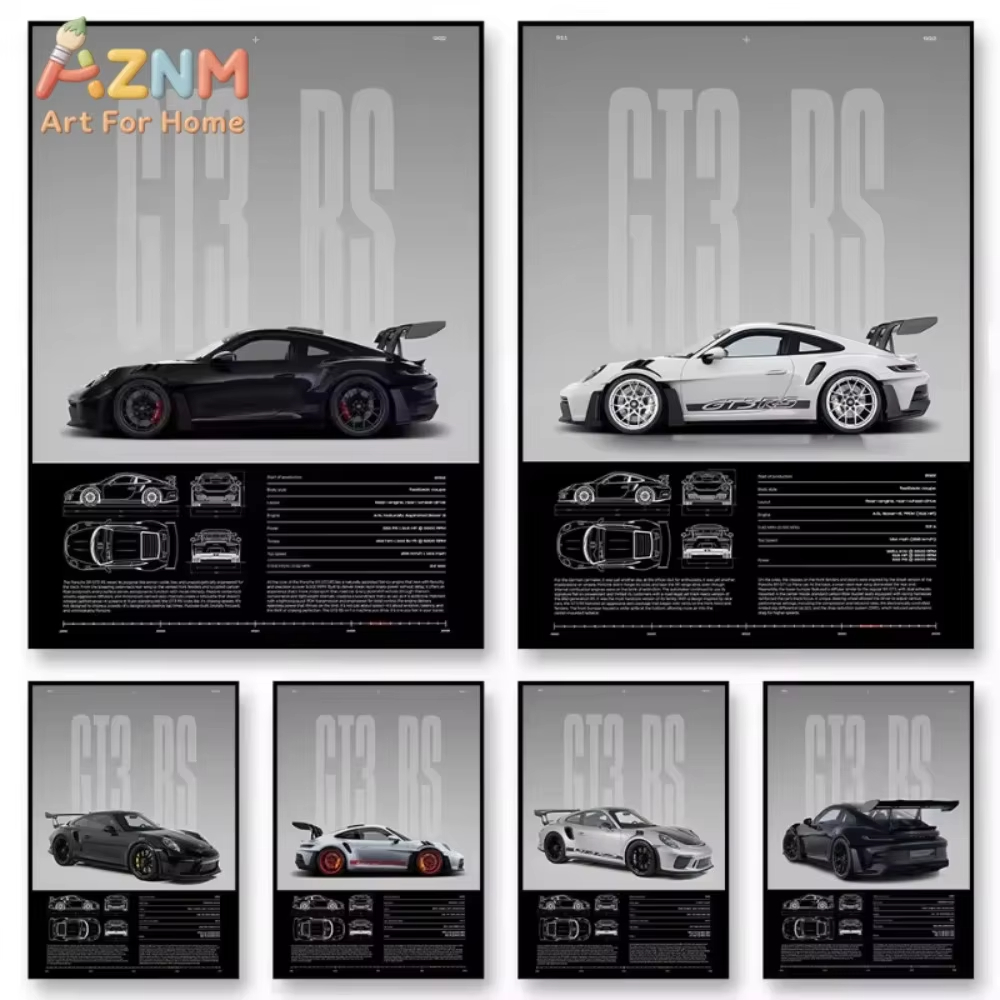 1 adet Minimalist 911 GT3-RS 7 - Car Accessories Inside incelemesi ve fiyatı
