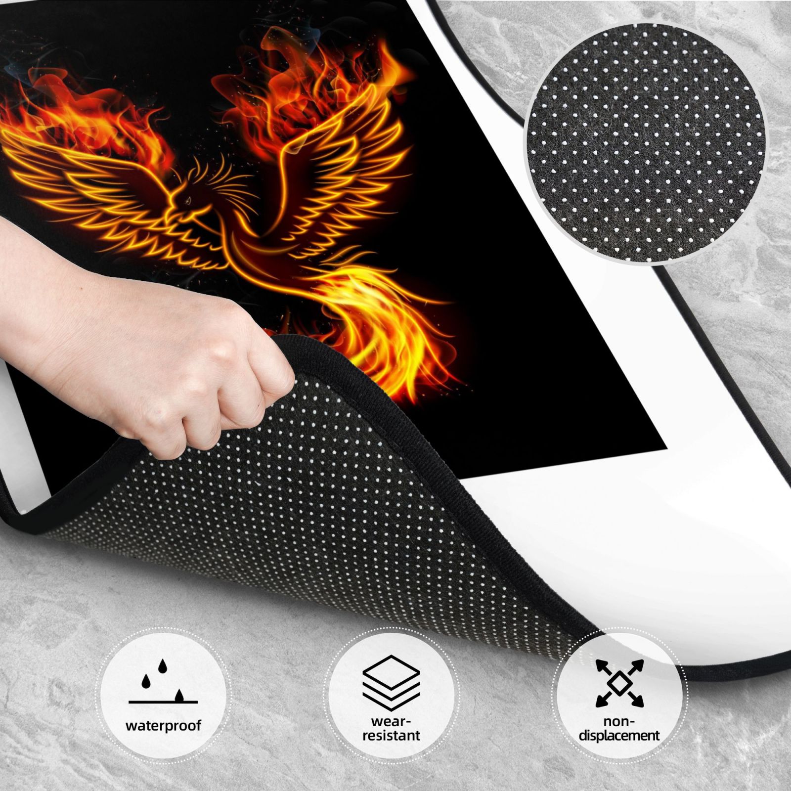 Alev Kuşu Ateş Anka Baskılı Ar - Car Accessories Phoenix incelemesi ve fiyatı