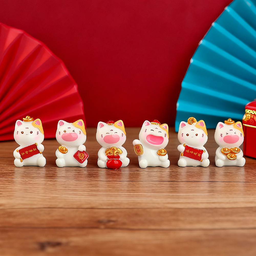 6 adet Mini Şanslı Kedi Süsler - Car Accessories Walmart incelemesi ve fiyatı