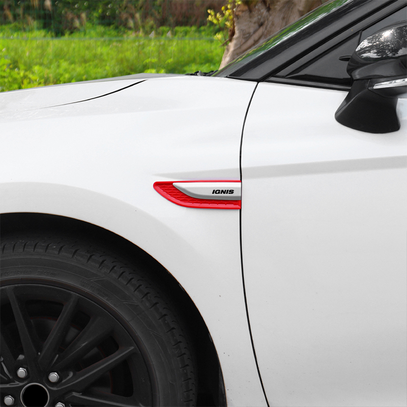 2 adet araba yan çamurluk bıça - Car Accessories Logo incelemesi ve fiyatı