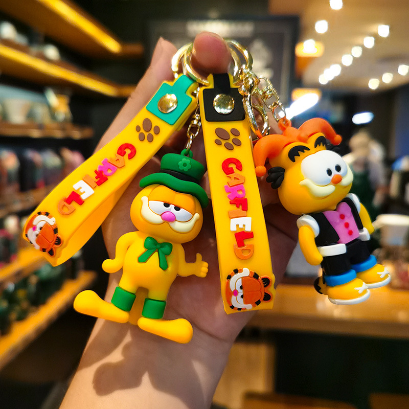 Yaratıcı Garfield Anahtarlık K - Car Accessories Wholesale incelemesi ve fiyatı