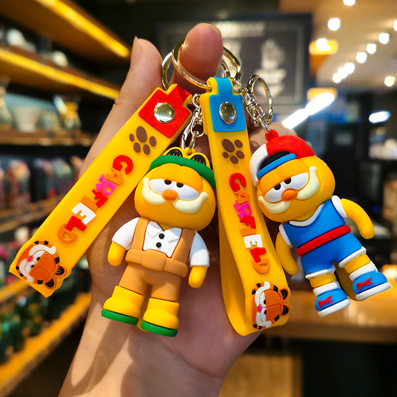 Yaratıcı Garfield Anahtarlık K - Car Accessories Wholesale incelemesi ve fiyatı