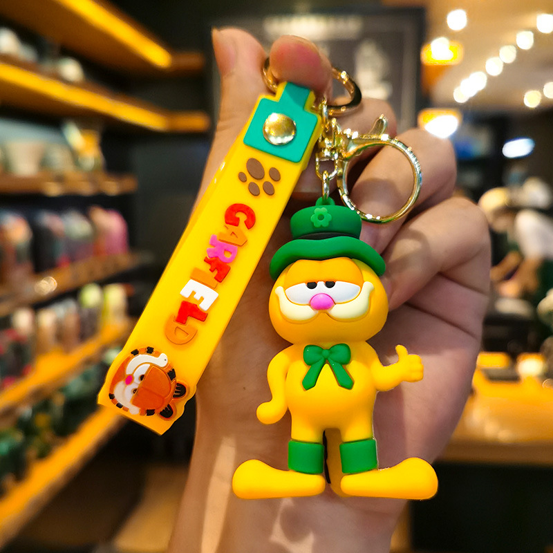 Yaratıcı Garfield Anahtarlık K - Car Accessories Wholesale incelemesi ve fiyatı