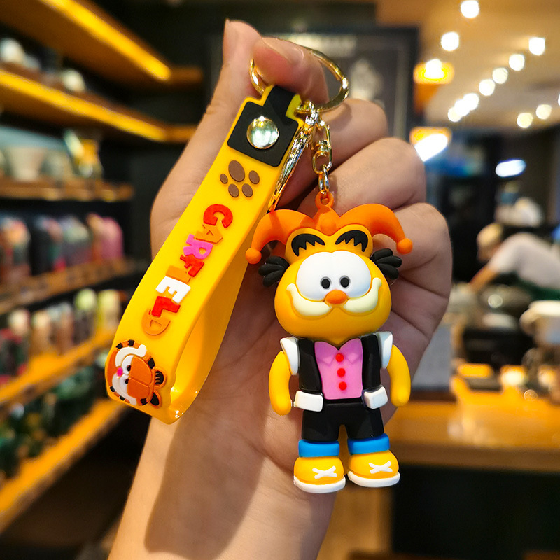 Yaratıcı Garfield Anahtarlık K - Car Accessories Wholesale incelemesi ve fiyatı
