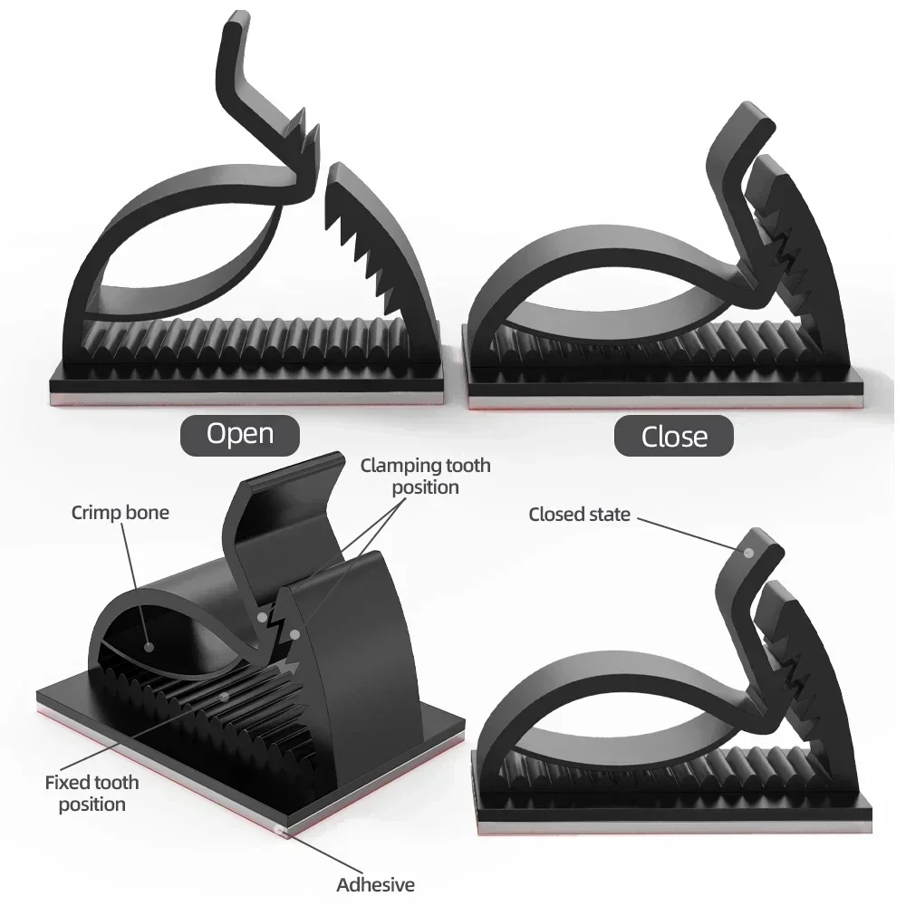 Yapıştırıcı USB kablosu organi - Car Cable Organizer incelemesi ve fiyatı