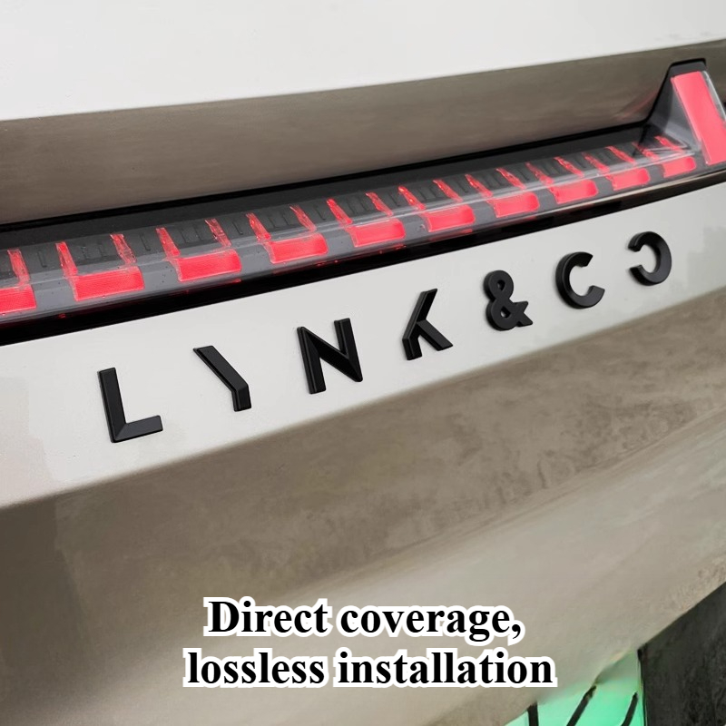 Lynk&Co 08 için Karartılmış Ar - Car Accessories Logo incelemesi ve fiyatı